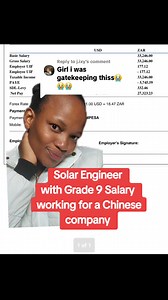 381K views · 1.5K reactions | Solar technician salary | Boni Xaba | Facebook
