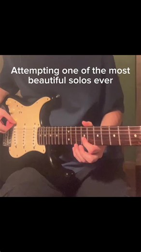 Electric guitar rock riff cover — easy pocket jam