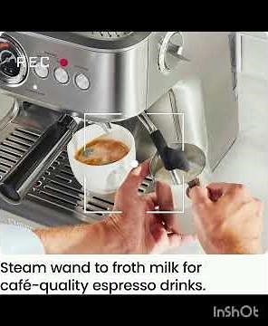 Chefman Crema Supreme Espresso Machine ☕ | Barista Coffee at Home!