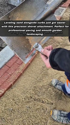Revolutionary Adjustable Shovel Attachment For Precise Curb Side Leveling