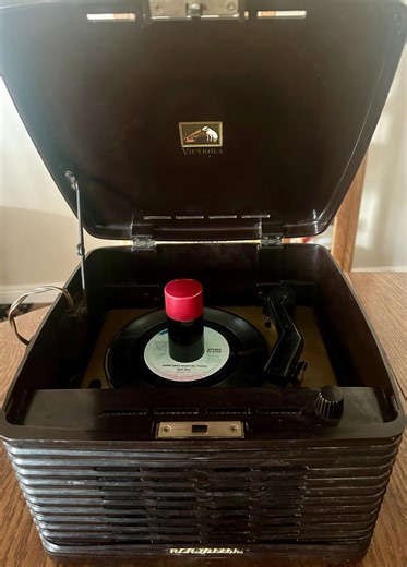 Vintage Collectible 1950's RCA Victor 45-EY-3 Bakelite Case Portable Record Player - Etsy
