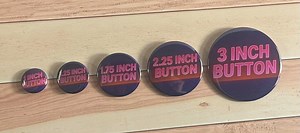 Full Color Custom Button Pins, 5 Sizes Pinback Buttons, Square Buttons, Custom Photo Fridge Magnets, Fast Turnaround, Small Business, - Etsy
