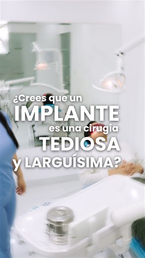 ¿Cirugía de implantes tediosa? La Dra. Noemí te cuenta la verdad. 🦷✨ Muchos pacientes postergan su salud dental pensando que un implante requiere horas de cirugía y una recuperación eterna. ¡Nada más alejado de la realidad! En White Medics, utilizamos tecnología de alta precisión que hace que el proceso sea ágil, seguro y mínimamente invasivo. 🔬 Beneficios: ✅ Recuperación más rápida. ✅ Procedimiento digitalmente planificado. ✅ Resultados duraderos y naturales. No dejes que el miedo te impida r