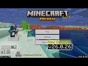 Minecraft 26.0.26 Preview Version Released | Finally Add Captions!