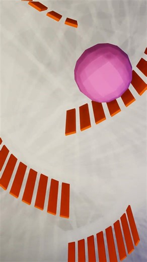 Low Poly Ball Animation #blender3d #simulation #satisfyingvideo