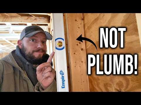 How to Fix an Out Of Plumb Wall