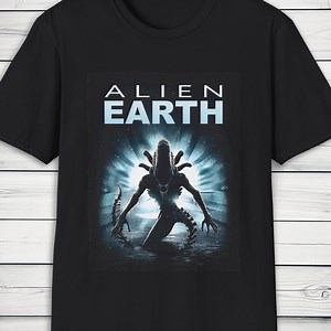 Inspired by Alien Earth Sci-fi Horror Graphic Tee Unisex Xenomorph Creature T-shirt - Etsy
