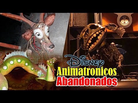 Animatronics abandonados en Disney