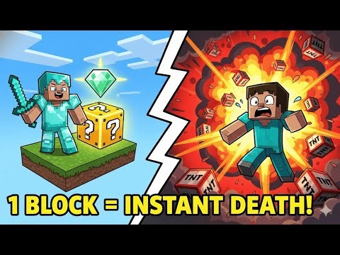 I Played Lucky Sky Island and Every Block Tried to Kill Me