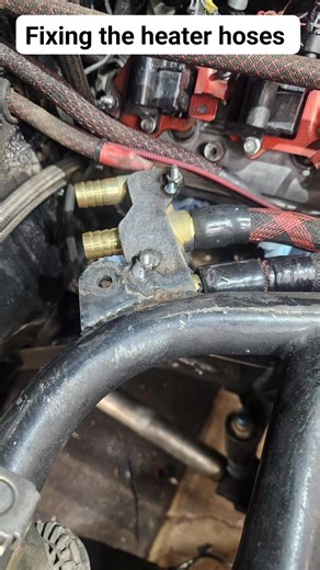 Heater hose bulkhead with an10 fittings and preformed heater hose | Jonathan Chambers