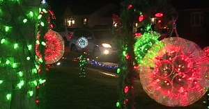Avon Lake homeowner's holiday lighting display attracts people from near and far
