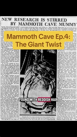 Did these remains belong to the race of giants said to war with the Native Americans? *Not all these newspapers are linked to mammoth cave. *For more information of these newspapers - check out giants of North America on instagram and check out the blog post Mammoth Cave Mummies on Great American Hikes. #mammothcave #giants #ancienthistory #nativeamericanhistory #hiddenhistory