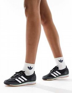 adidas Originals SL 72 OG trainers in black | ASOS