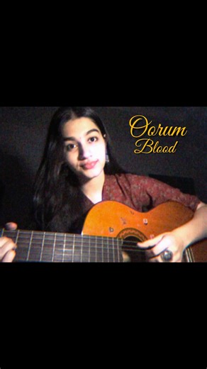 ˖ ݁Anjali♫⋆｡ | this song is an emotion🤌🏻✨ . . Apologies for any pronunciation mistakes... . . . @abhyankkar . . . [Oorum blood Tamil song cover guitar... | Instagram