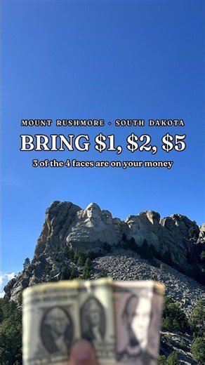 Mount Rushmore, South Dakota: Skip the Hike | Bring a $1, $2 and $5 Bill for the Best Photo