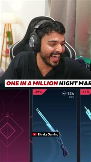 Bro got the rarest Night Market