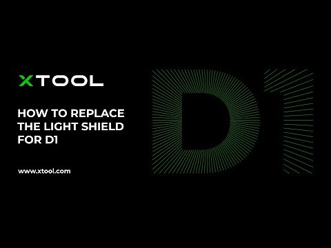 How to replace the Light shield for D1