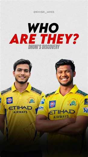 Who are Kartik & Prashant?😱 | Dhoni’s Secret Discovery🤫 #shorts #csk #msdhoni