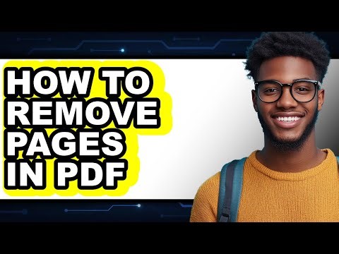 How to Remove Pages in Pdf (updated)