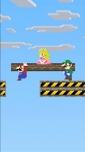 100000 IQ #mario #shortvideo #minecraft #supermario #animation #memes #funny #minecraftshorts