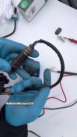 Testing the Heater Element on an Oxygen Sensor