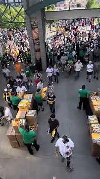 The gates just opened at Sutter Health Park, as the A’s welcome in the Yankees