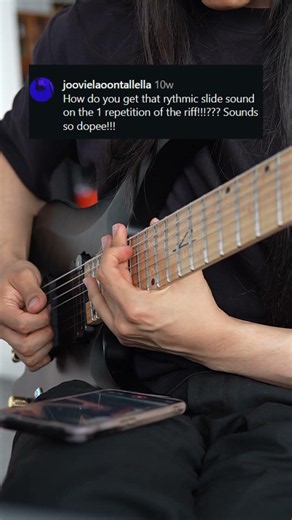 Percussive guitar slide