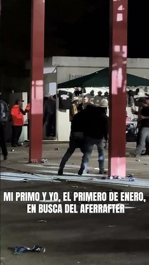 Mi primo y yo, el primero de enero, en busca del Aferrafter #GrupoLaberinto #newyear #musica