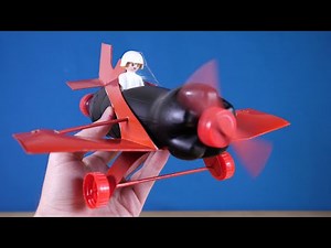 How to make an Airplane from a plastic bottle