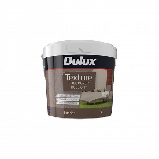 Dulux 10L Texture Full Cover Exterior Paint