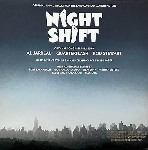 Various - Night Shift - Original Sound Track From The Ladd Company Motion Picture