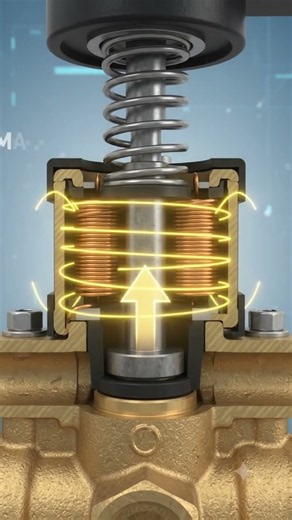 How a Solenoid Valve Works: Animation & Working Principle