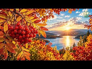 (No Ads) Beautiful Autumn Relaxing Music 🍁 Peaceful Melodies for Stress Relief & Inner Peace