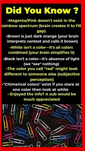 Colors Your Brain Invented That Aren't Real 🎨🧠