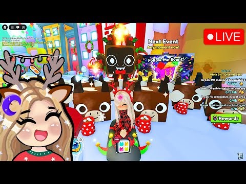 [🔴LIVE] PET SIM 99 CHRISTMAS EVENT- GIVEAWAYS- ROBLOX