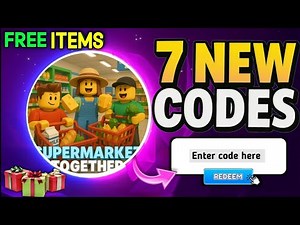 ⚠️NEW CODES⚠️ SUPERMARKET TOGETHER CODES IN OCTOBER 2025 - ROBLOX SUPERMARKET TOGETHER CODES