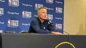 Steve Kerr gives a very heated speech about the Uvalde shooting then storms out