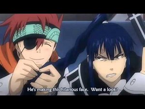 D Gray Man funny scene Lavi pissing everybody off online video cutter com