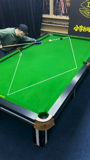 Shot Win | Exploring Billiards | on Instagram: "🔥 Bank shot magic! 🚀 Cue ball does an around-the-world trip, banks off 3 rails, and sinks the black. Geometry + spin = 💎 perfection! Try it and own the table! #Billiards #TrickShot #BankShot #CueBallControl #PoolSkills billiards trick shot, multi-rail bank, cue ball control, Diamond System, pool skills, billiards tutorial, running side spin, english, viral pool reel, cue sports."