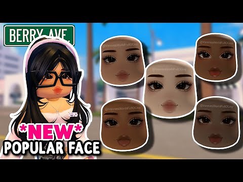*NEW* POPULAR FACE FOR BERRY AVENUE 😯😍