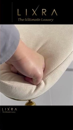 Modern Design Fabric Upholstery Dining Chair | Lixra Model ID: