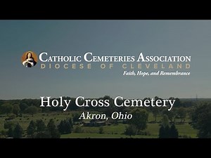 Holy Cross Cemetery in Akron