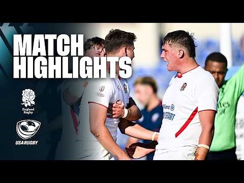 TEN TRIES 🤯 | England U20 Men v USA Match Highlights