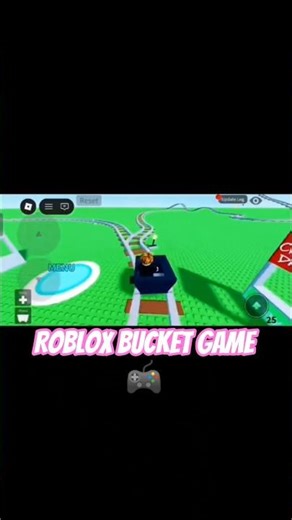 Roblox bucket game 🎮 #robloxshorts #roblox #newgameinroblox #shorts