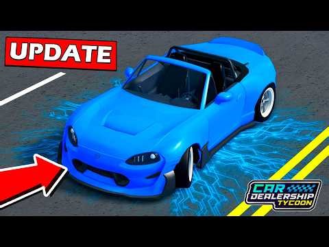 Hurry! All the leaks from the big Car Dealership Tycoon update 😱