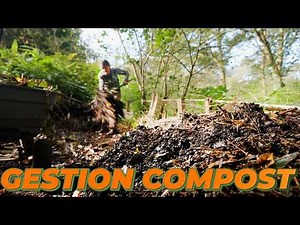 Compost management in a self-sufficient garden - Au Fil des Saisons with Yves Gillen 👨‍🌾