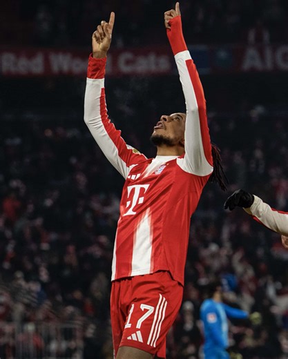Olise Scores Twice in Bayern's 8-1 Victory Over Wolfsburg