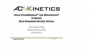 使用 SystemModeler 快速构建和验证硬件控制系统