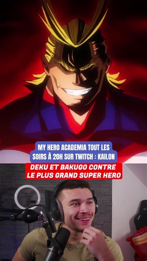 Partie 213!| ⚠️REDIFF COMPLÈTE SUR MON PATREON : Kailon🚨 Tous les soirs en live à 20h sur Twitch : Kailon Viens découvrir ou redécouvrir avec nous MHA : My Hero Academia ! 🦸🏻‍♂️ Si tu viens de ce réseau et que tu prends avant la fin de semaine tu as 10% avec le code : KLN10 Vous m’avez énormément demandé de regarder cet animé et bien le voici ! Est ce mieux que NARUTO ou SNK ? A tres vite sur un live 🔥 #react #izuku #mha #MyHeroacademia #animé 🚨 FAKE BLOOD🚨 FAKE WEAPON 🚨 FAKE FIGHT ! Kats