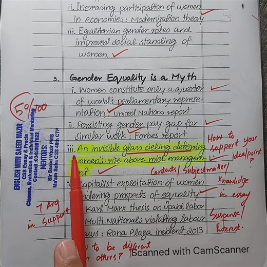 25K views · 949 reactions | #Essay in #CSS .How to Write different from others ?How to create #Suspense and #Interestin your Write-Up? | English with Saeed Wazir | Facebook